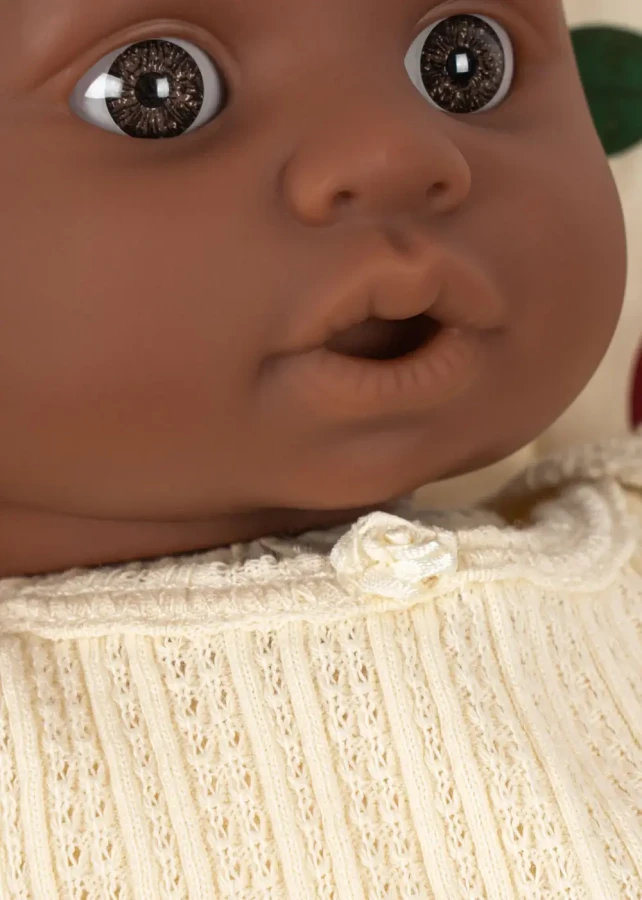 Zestaw z wózkiem i lalką z akcesoriami Cherie - ma grande cerise / Konges slojd