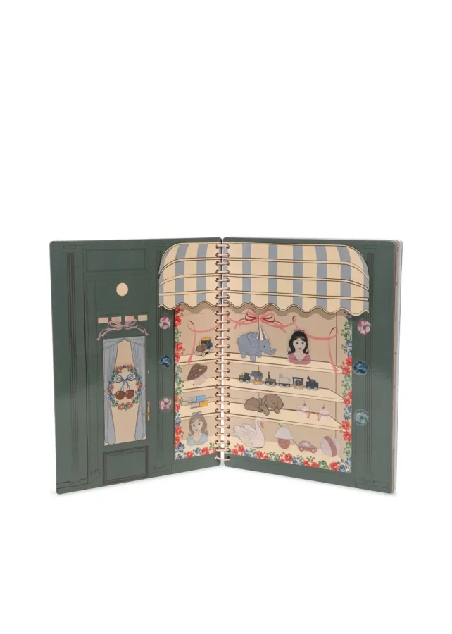 Książeczka z naklejkami wielorazowego użytku - multi / Konges slojd