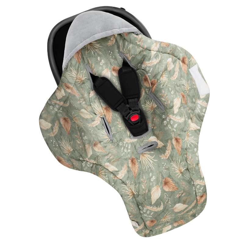 Otulacz, kocyk do fotelika samochodowego - bohemian grey / Sleepee