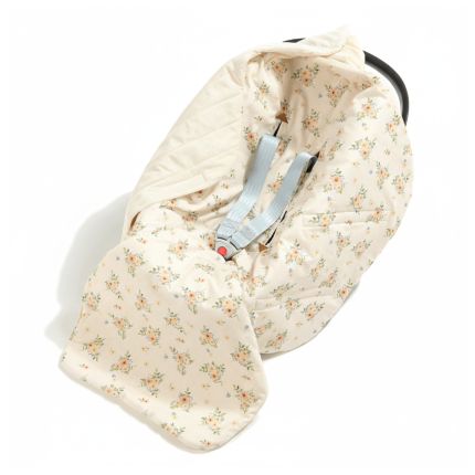 Kocyk do fotelika samochodowego MULTI - ENGLISH GARDEN / La Millou