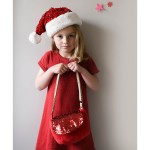 Czapka świąteczna Sequin Velvet Santa / Rockahula Kids