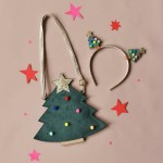Torebka Velvet Christmas Tree / Rockahula Kids