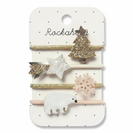 Gumki do włosów North Pole Christmas / Rockahula Kids