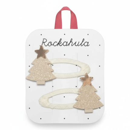 Spinki do włosów Golden Christmas Tree / Rockahula Kids
