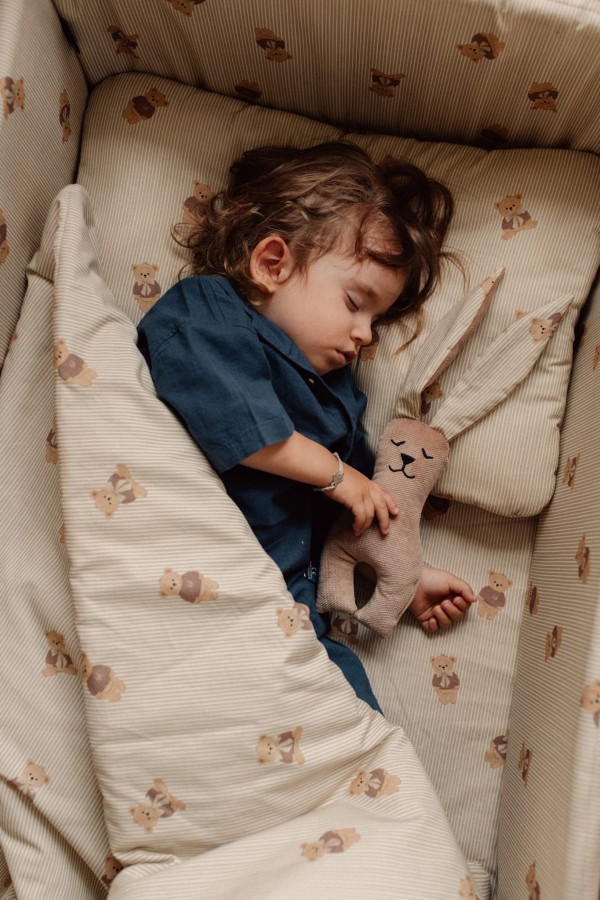 Komplet pościeli bawełnianej - BABY BEAR / La Millou