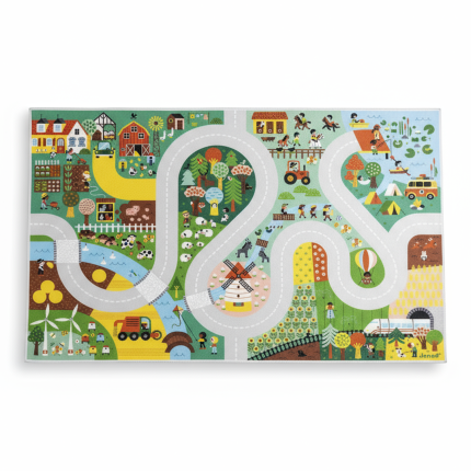 Mata do zabawy z drogą Wieś Cross Roads 2+ / Janod