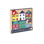 Zestaw klocków i figurek 36 el. Miasto Cross Roads 2+ / Janod