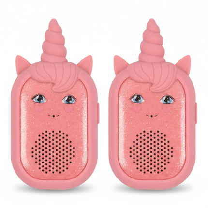 Krótkofalówki walkie talkie - Sparkling pink / Konges Slojd