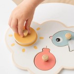 Pierwsze Puzzle z Uchwytami Happy Clouds / Done by Deer