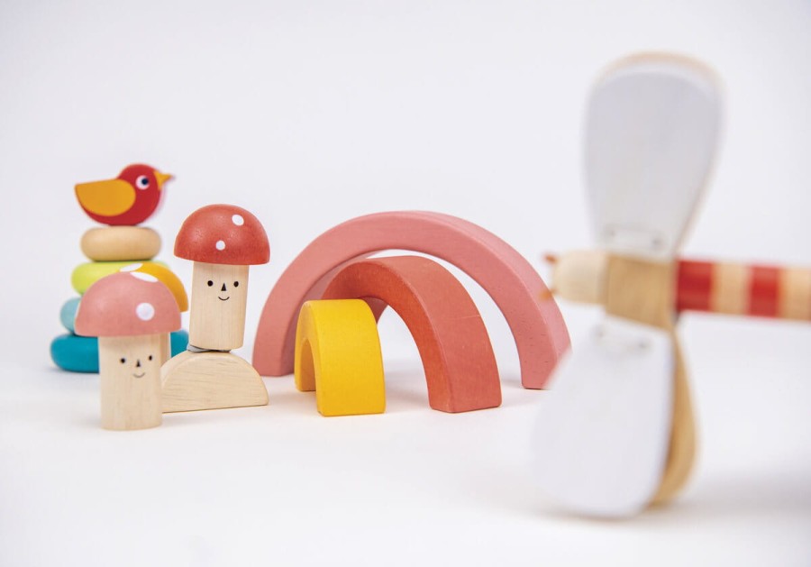 Drewniany zestaw pierwszych instrumentów Muzyczny ogód / Mentari