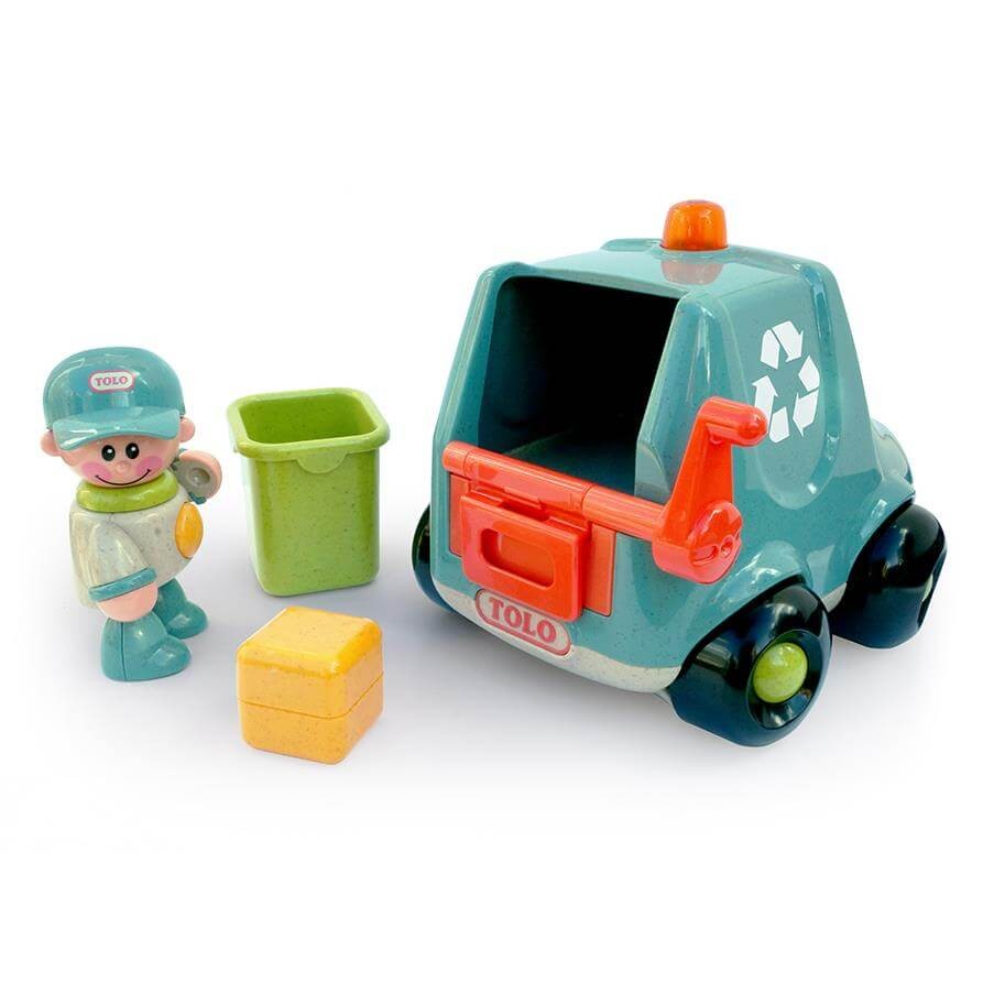 Śmieciarka z kierowcą / TOLO Bio