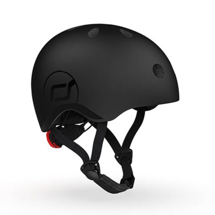 Kask XXS-S dla dzieci 1+ Black / Scoot&Ride
