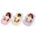 Fotelik samochodowy dla lalki Lilac Cherry / Tiny Harlow