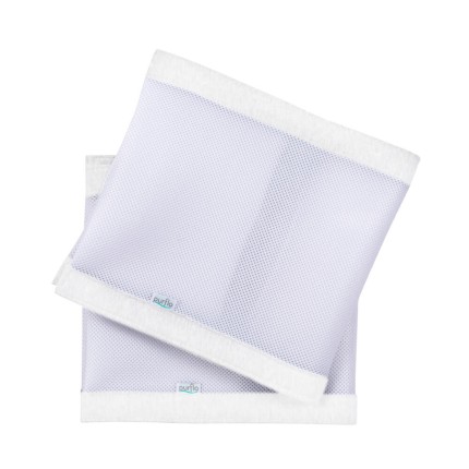 Oddychający ochraniacz do łóżeczka Pur Air - Soft White / PurFlo