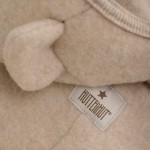 Kombinezon 100% wełny merino - Camel Melange / HUTTEliHUT