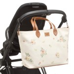Torba dla mamy M - FEERIA PREMIUM - ENGLISH GARDEN / La Millou