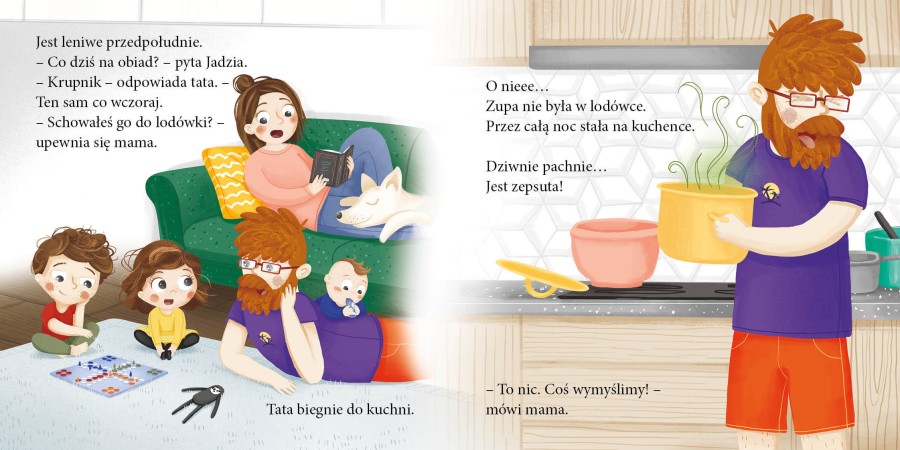 Jadzia Pętelka idzie na zakupy / Wydawnictwo Zielona Sowa