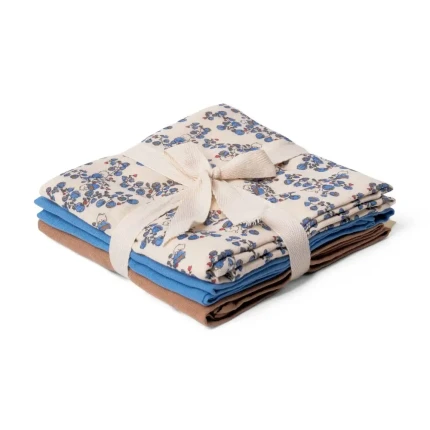 Pieluszki muślinowe Bora - Blue bells, 3szt. / That's Mine