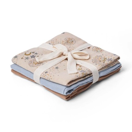 Pieluszki muślinowe Bora - Million stars, 3szt. / That's Mine