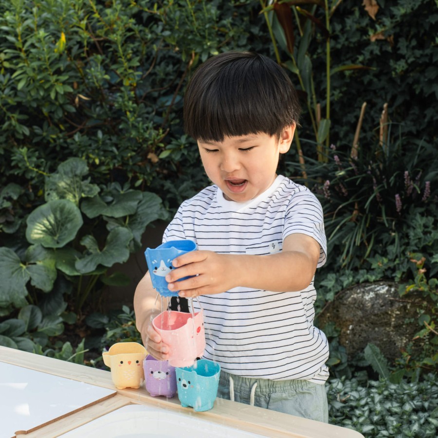 Zabawki Kąpielowe - Kubeczki Zwierzaczki / Tiger Tribe