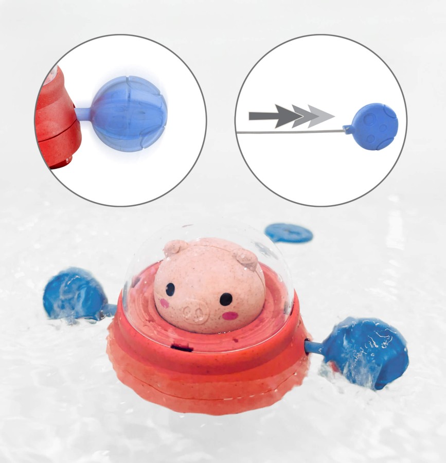 Zabawka Kąpielowa - Kosmiczna Świnka / Tiger Tribe