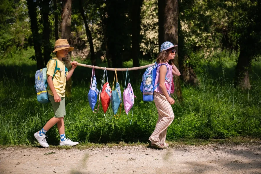 Plecak dziecięcy A4 - Veggie Pals / The cotton cloud