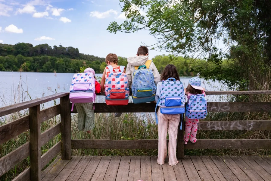 Plecak dziecięcy A4 - Veggie Pals / The cotton cloud