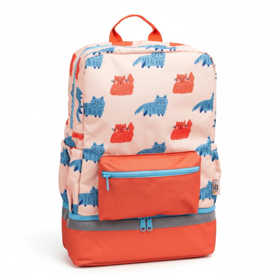 Plecak dziecięcy A4 - Meowtiful Cats / The cotton cloud