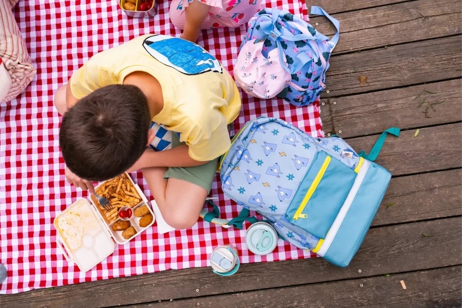 Plecak dziecięcy A4 - Funky Dogs / The cotton cloud