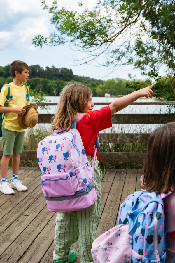 Plecak dziecięcy A4 - Dancing Hearts / The cotton cloud
