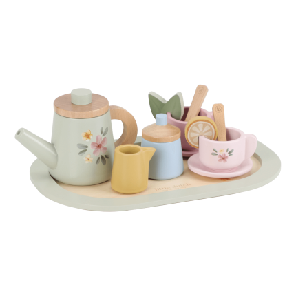 Drewniany Tea set FSC / Little Dutch