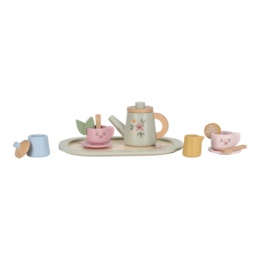 Drewniany Tea set FSC / Little Dutch
