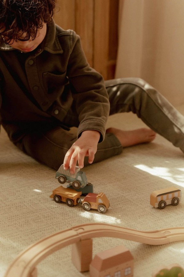 Zestaw 9 pojazdów FSC / Little Dutch