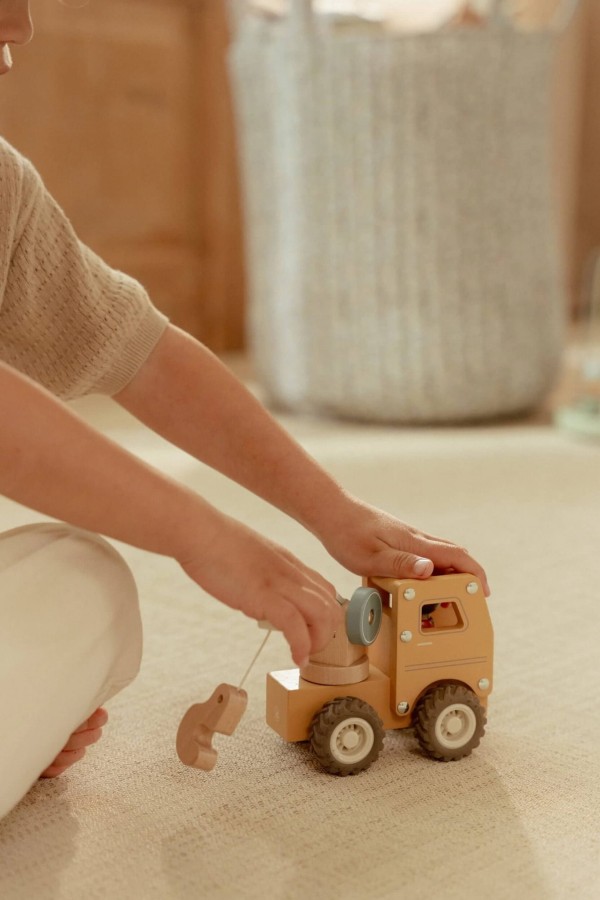 Ciężarówka z dźwigiem FSC / Little Dutch