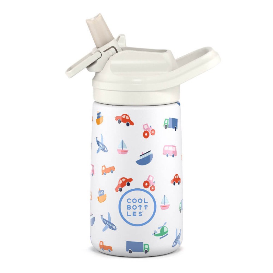 Butelka termiczna Kiddies - Little Wheels, 350 ml / Cool Bottles