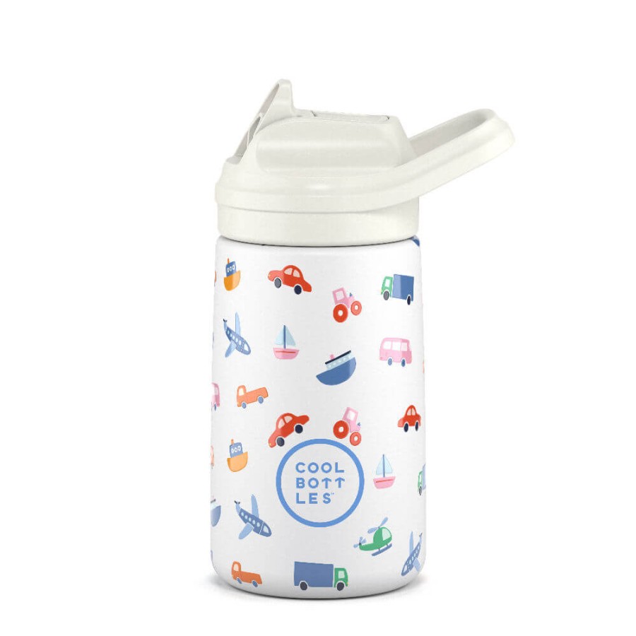 Butelka termiczna Kiddies - Little Wheels, 350 ml / Cool Bottles