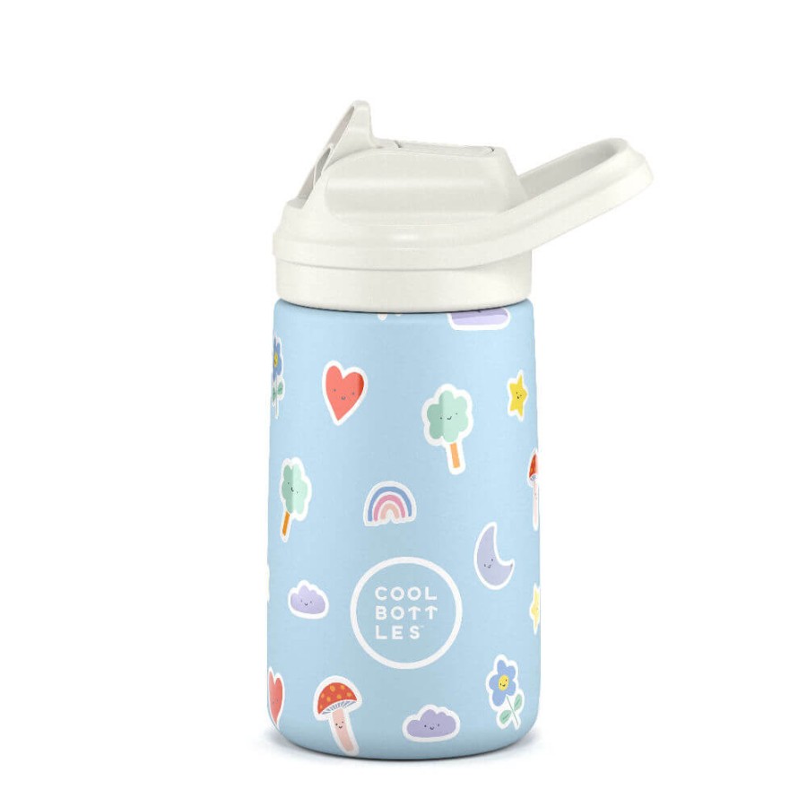 Butelka termiczna Kiddies - Rainbow Clouds, 350 ml / Cool Bottles