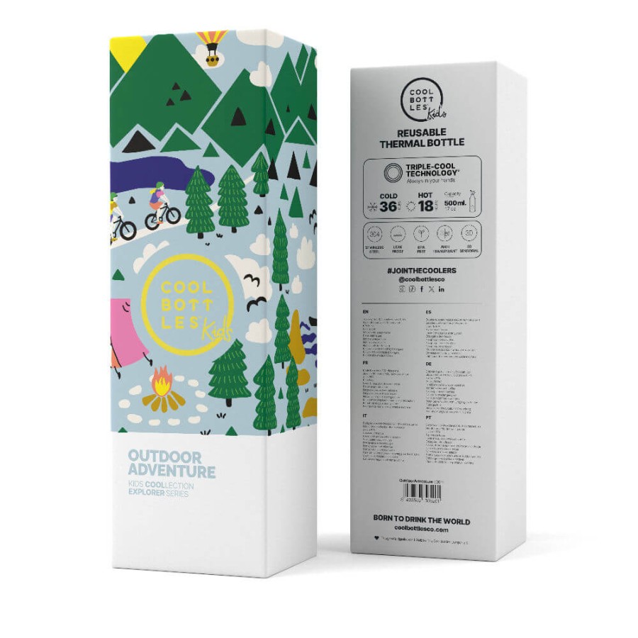 Butelka termiczna Kids - Outdoor Adventure, 500 ml / Cool Bottles