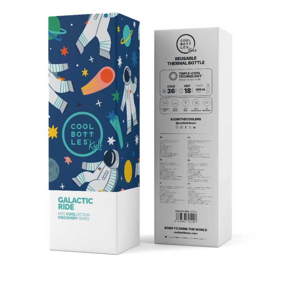 Butelka termiczna Kids - Galactic Ride, 500 ml / Cool Bottles