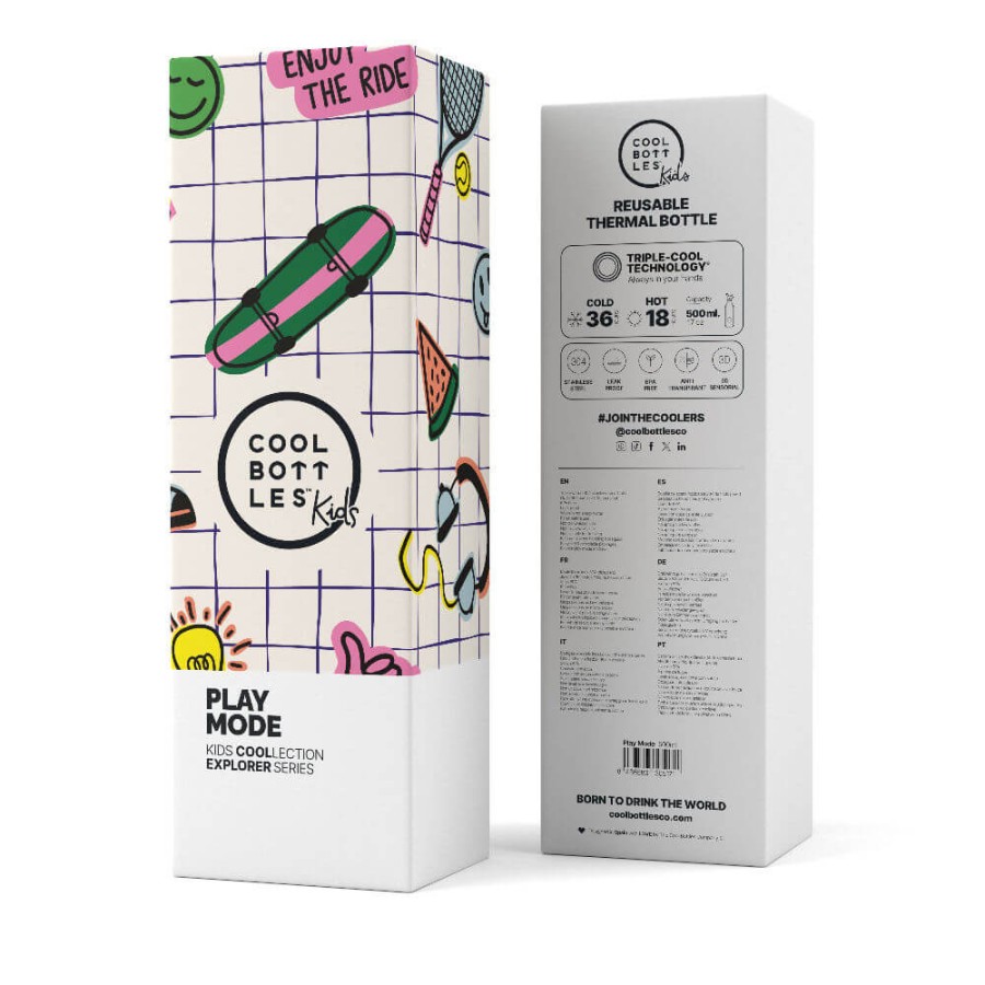 Butelka termiczna Kids - Play Mode, 500 ml / Cool Bottles