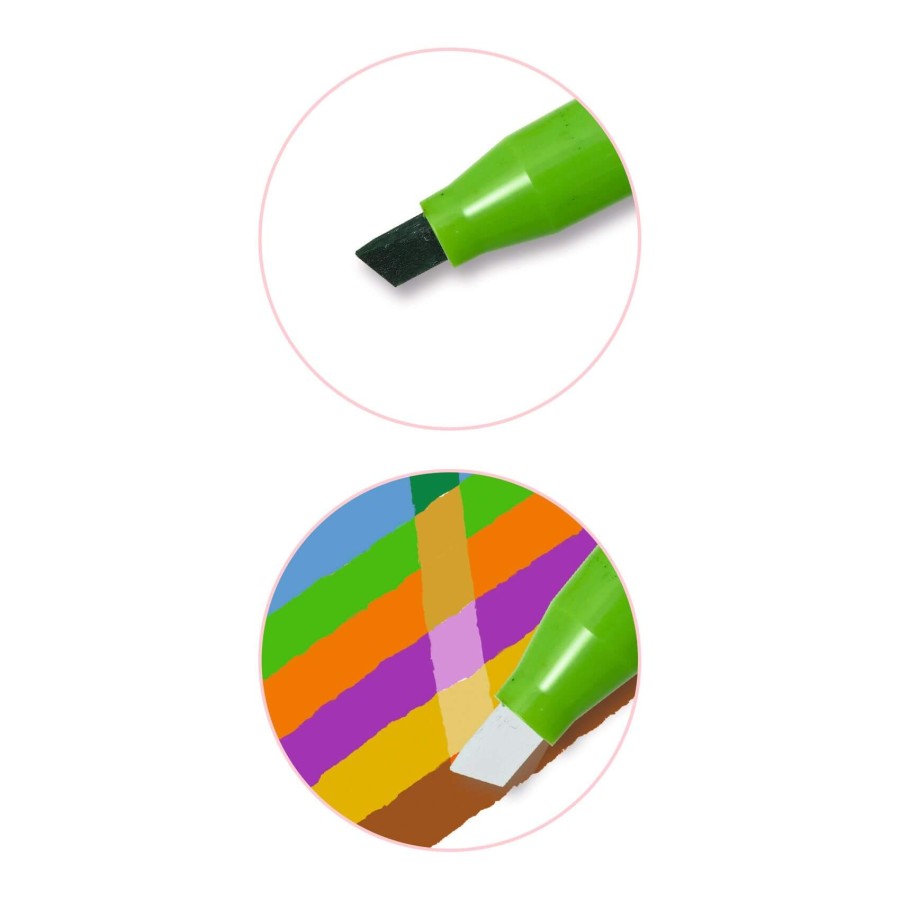 Magiczne wielokolorowe markery 6szt. / Djeco