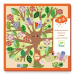 Zestaw artystyczny filcowe wyklejanki DRZEWA / Djeco