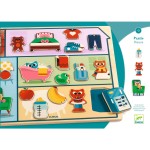 Drewniana łamigłówka DOM 2+ / Djeco