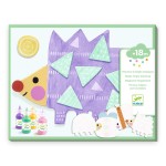 Zestaw artystyczny ZWIERZĄTKA 3D / Djeco