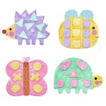 Zestaw artystyczny ZWIERZĄTKA 3D / Djeco