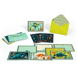 Zestaw do tworzenia zaproszeń DINOZAURY / Djeco