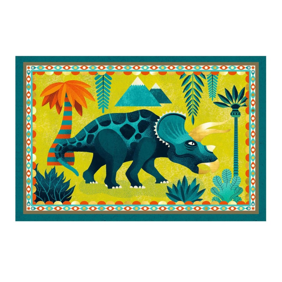 Zestaw do tworzenia zaproszeń DINOZAURY / Djeco