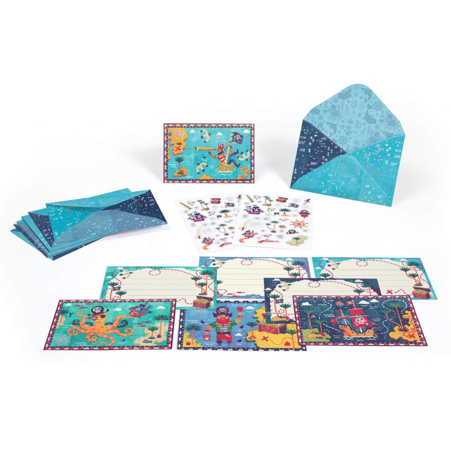 Zestaw do tworzenia zaproszeń PIRACI / Djeco