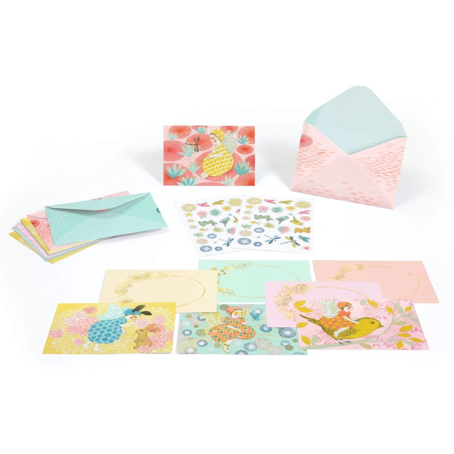 Zestaw do tworzenia zaproszeń WRÓŻKI / Djeco