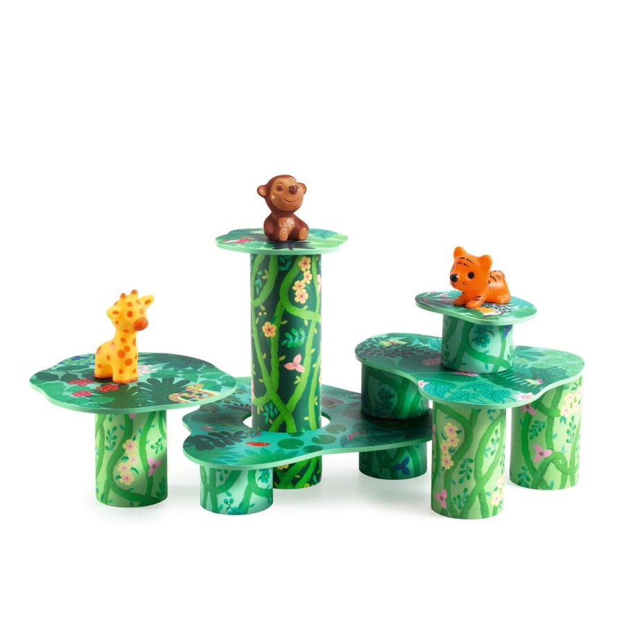 Klocki kartonowe TOPANITUBE / Djeco